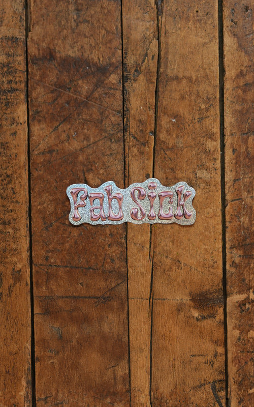 Fab Sick ステッカー(ホログラム)