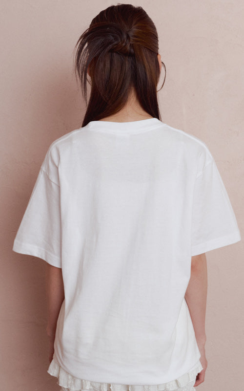 Fab Sick Tシャツホワイト